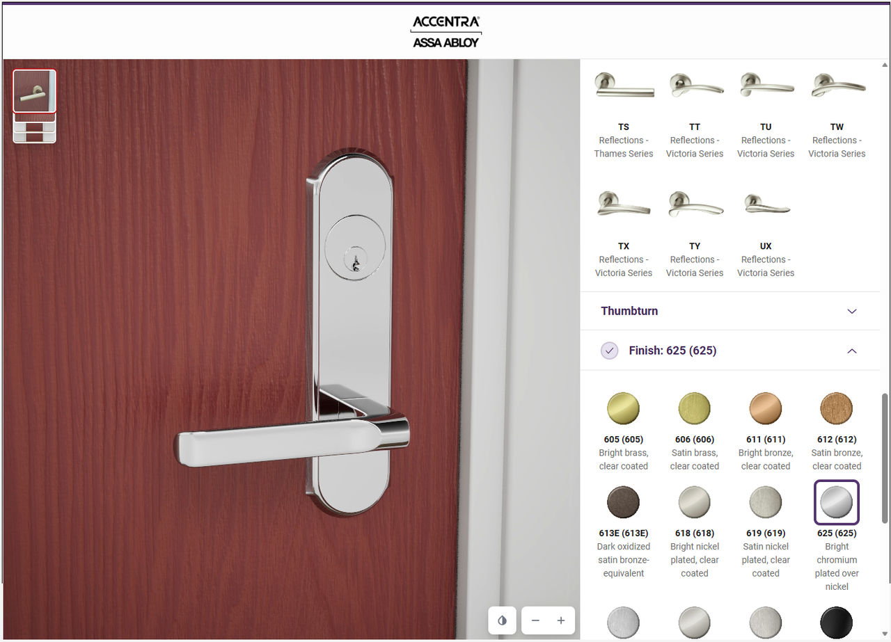 Product selectors | ASSA ABLOY The Good Design Studio